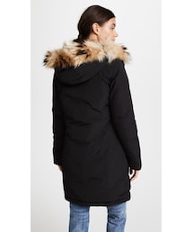 【極暖！】ウールリッチ BOULDER COAT ダウンコート ブラック M WOOLRICH ウールリッチ ダウンジャケット BOULDER FAUX FUR