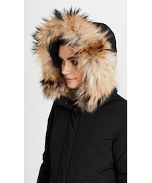 【極暖！】ウールリッチ BOULDER COAT ダウンコート ブラック M WOOLRICH ウールリッチ ダウンジャケット BOULDER FAUX FUR
