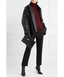 ハイダー アッカーマン / レザーアクセント　ミリタリージャケット ハイダー アッカーマン / レザーアクセント ミリタリージャケット