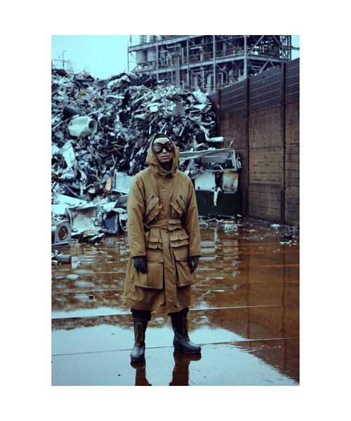 HUMIS（ヒューミス）の「HUMIS : TRANSFORMED MILITARY OVER COAT 