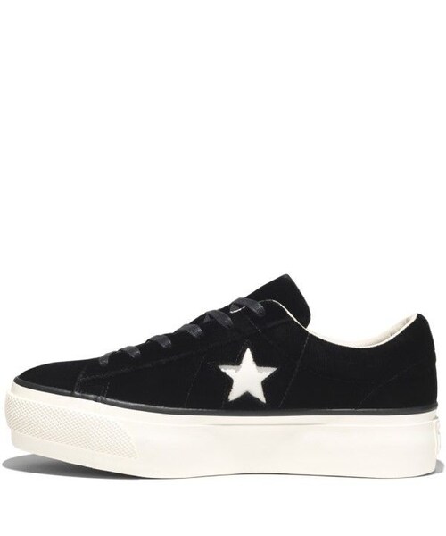 CONVERSE(コンバース)の「Converse Onestar Ox Platform Black 558950c(スニーカー・レディース・その他)」の2枚目の写真