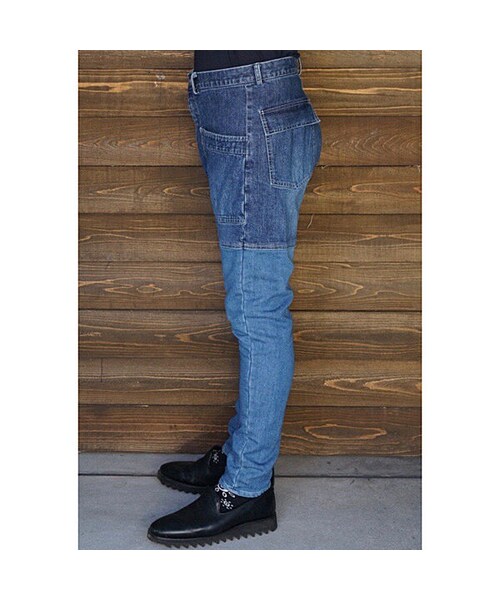 masterkey(マスターキー)の「BUSH(デニムパンツ・メンズ・ブルー・1/2)」の2枚目の写真