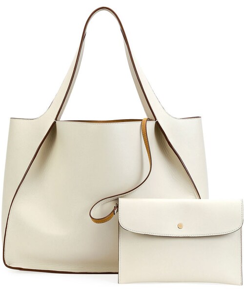 STELLA McCARTNEY(ステラマッカートニー)の「Stella McCartney Alter East-West Perforated Tote Bag(トートバッグ・レディース・Black/Beige/White・One Size)」の5枚目の写真