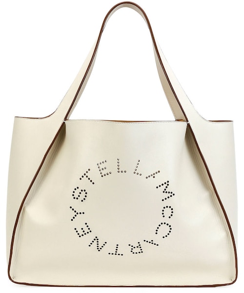 STELLA McCARTNEY(ステラマッカートニー)の「Stella McCartney Alter East-West Perforated Tote Bag(トートバッグ・レディース・Black/Beige/White・One Size)」の6枚目の写真