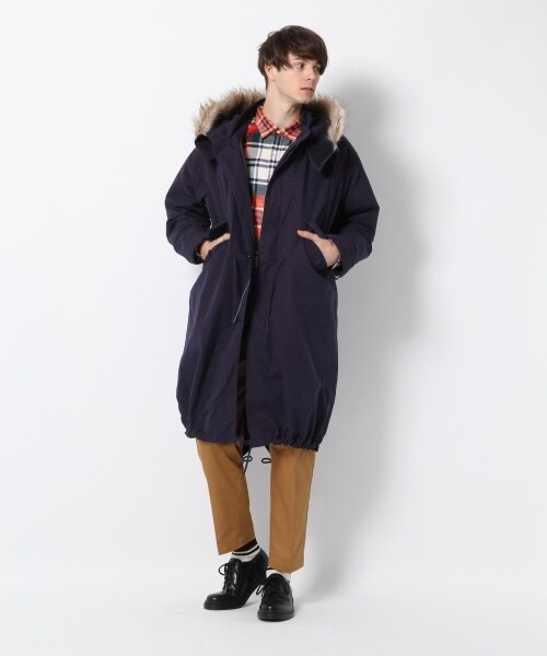 GLOBAL WORK（グローバルワーク）の「サーモライトモッズコート