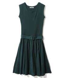 GRL | ベルト付イレヘムニットワンピース(ワンピース)