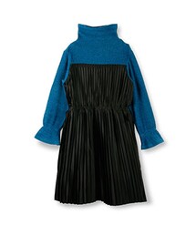 BRANSHES | 【限定】ニット切替プリーツワンピース(ワンピース)