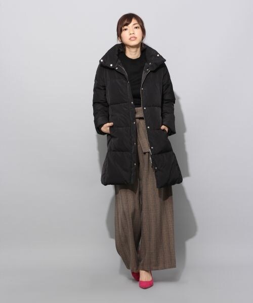 BLISS POINT(ブリスポイント)の「AWハイウエストパンツ(パンツ・ブラック/グレー/グレーチェック/ブラウンチェック)」の9枚目の写真