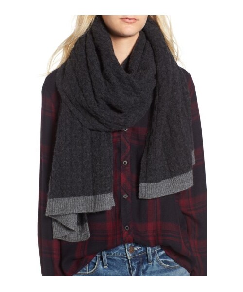 halogen cashmere wrap