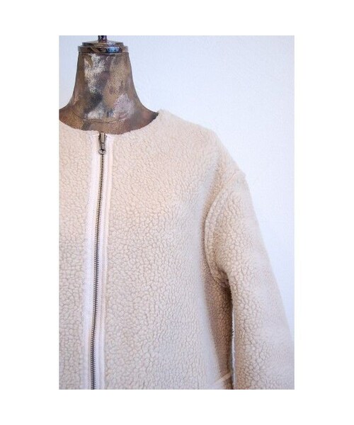 MARECHAL TERRE（マルシャルテル）の「リバーシブルボアコート（その他アウター・レディース・その他）」の2枚目の写真