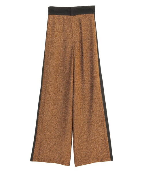 jouetie(ジュエティ)の「ラメラインパンツ(パンツ・レディース・ブラック/レッド/ブラウン・M)」の2枚目の写真