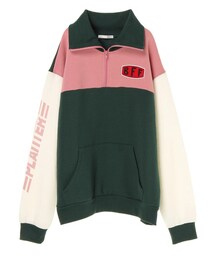 E hyphen world gallery | Zipハイネックプルオーバー(トップス)