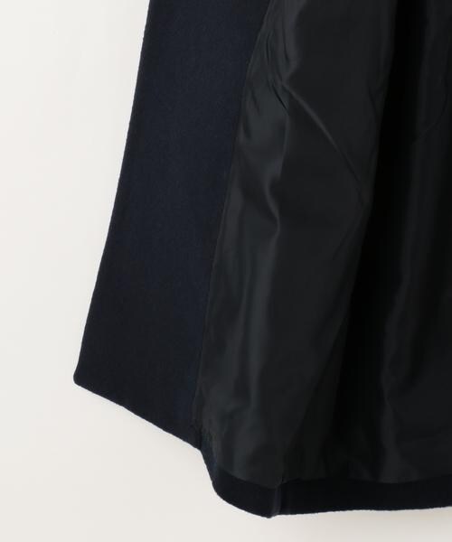 RAY CASSIN（レイカズン）の「バックルオーバーサイズコート（ジャケット/アウター・レディース・ネイビー/キャメル/杢グレー・FREE）」の8枚目の写真