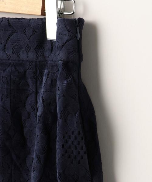 RAY CASSIN（レイカズン）の「スウェード調レースミニスカート（スカート・レディース・ブラック/ネイビー/キャメル・FREE）」の6枚目の写真