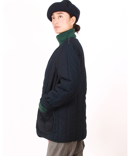 45R（フォーティファイブアール）の「インディゴキルティングブルゾン