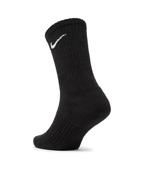 NIKE（ナイキ）の「Nike Three-Pack Cushioned Cotton-Blend Socks（ソックス/靴下・メンズ・Black・XL/L/M）」の3枚目の写真