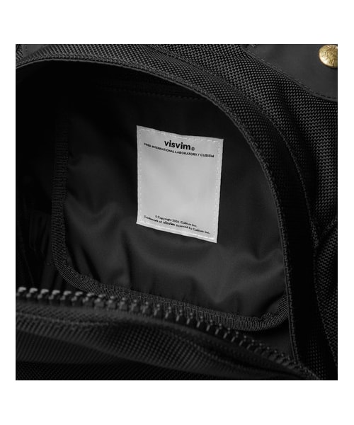 VISVIM(ビズビム)の「visvim Ballistic Suede-Trimmed Cordura Backpack(バックパック/リュック・メンズ・Black・one size)」の5枚目の写真