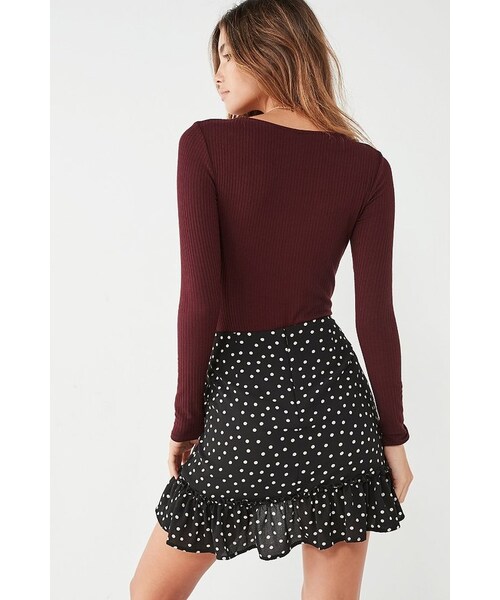 Urban Outfitters（アーバンアウトフィッターズ）の「Urban Outfitters UO Ruffle Hem Polka