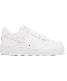 NIKE | Nike - Air Force I Leather Sneakers - White(スニーカー)