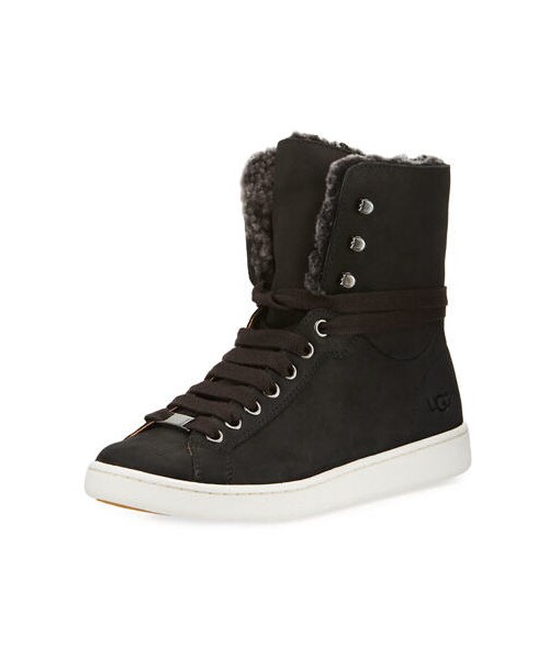 ugg starlyn sneaker black