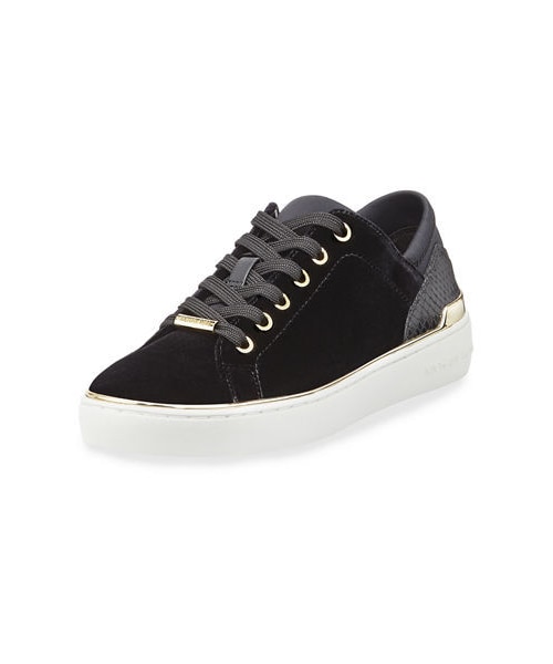 michael kors velvet sneakers