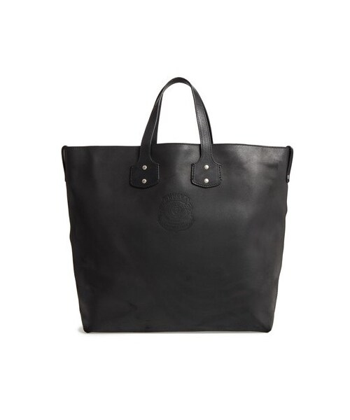 GHURKA （グルカ）の「Ghurka Broadway Ii Leather Tote - Blue/green