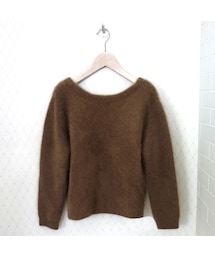 Lilly Lynque | LYLLY LYNQUE　2WAYラクーンニット(ニット/セーター)