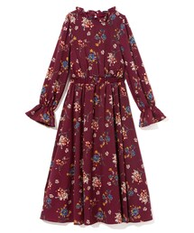 GRL | キャンディースリーブ花柄ワンピース(ワンピース)