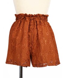 frunco | 総レースキュロットパンツ(その他パンツ)