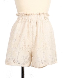 frunco | 総レースキュロットパンツ(その他パンツ)