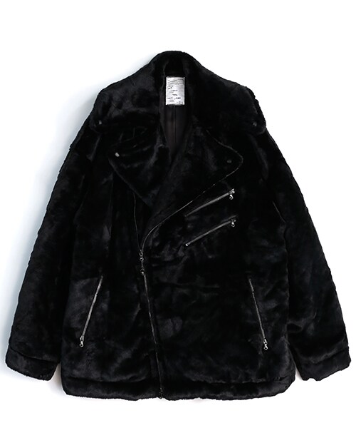 SHAREEF（シャリーフ）の「ファービッグライダースジャケット（）」 - WEAR