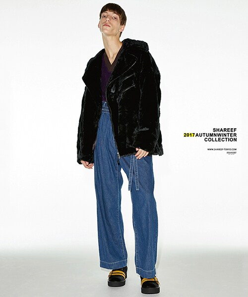 SHAREEF（シャリーフ）の「ファービッグライダースジャケット（）」 - WEAR