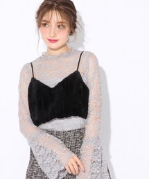 Heather | エコファーキャミ(トップス)