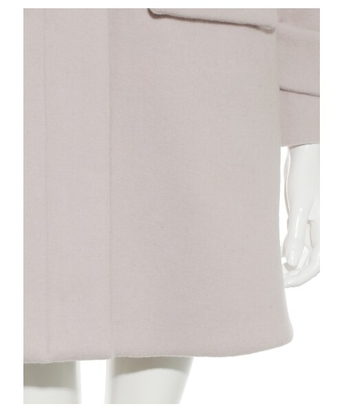 SNIDEL(スナイデル)の「2wayフードエコファーコート(ファーアウター・レディース・LGRY/PBEG/BLK・0/1)」の12枚目の写真