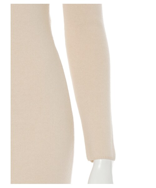 SNIDEL（スナイデル）の「バックデザインミドルワンピース（膝丈ワンピース・レディース・BEG/MST/BLK・F）」の9枚目の写真