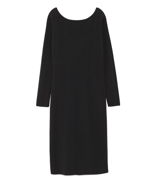 SNIDEL（スナイデル）の「バックデザインミドルワンピース（膝丈ワンピース・レディース・BEG/MST/BLK・F）」の3枚目の写真