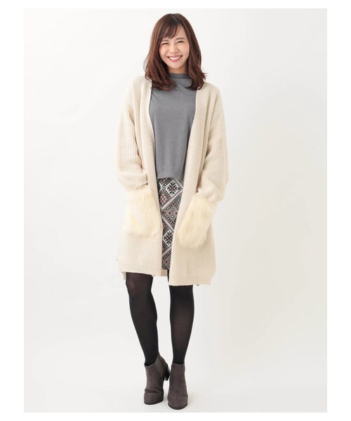 earth music&ecology（アースミュージックアンドエコロジー）の「サイドゴアブーツ（シューズ・グレー/ブラック/グレーベージュ・S/M/L）」の2枚目の写真