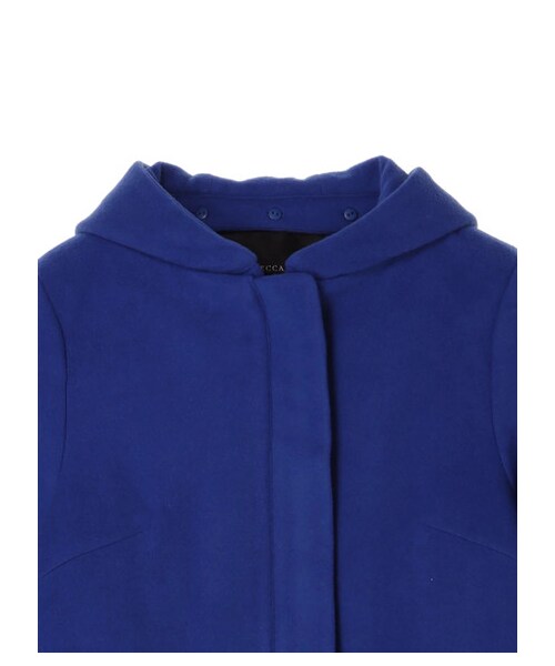 YECCA VECCA（イェッカヴェッカ）の「P.2wayウールコート（ジャケット/アウター・グレー/ブルー/ネイビー・F）」の3枚目の写真