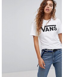 VANS | Vans Oversized T-Shirt With Vans Logo In White(Tシャツ/カットソー)