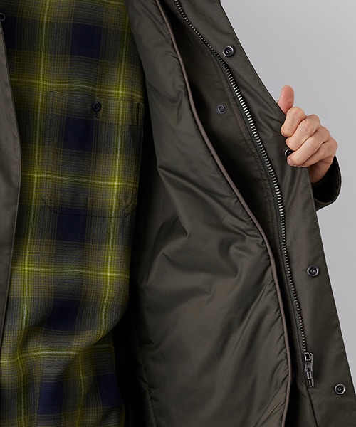 LAD MUSICIAN（ラッドミュージシャン）の「バックプリントモッズコート