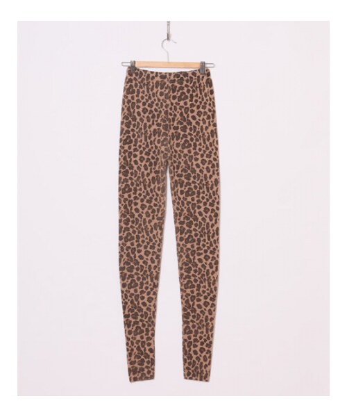 HOLIDAY(ホリデイ)の「LEOPARD KNIT LEGGINGS(パンツ・レディース・LEOPARD・ONE SIZE)」の2枚目の写真