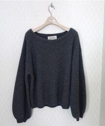 Lilly Lynque | LYLLY LYNQUE　袖ボリュームアンゴラニット(ニット/セーター)