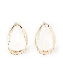 GRL | 真鍮変形リングピアス(ピアス（両耳用）)