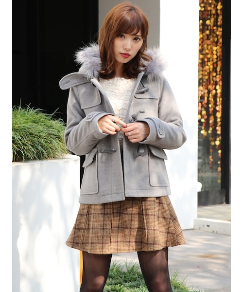 dazzlin（ダズリン）の「【sw】ショートダッフルコート（）」 - WEAR