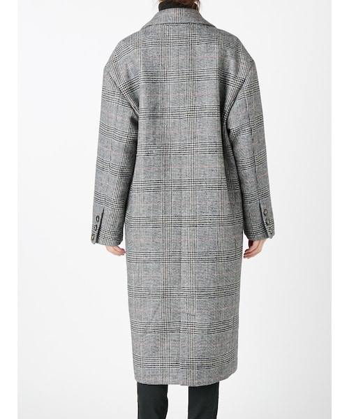 jouetie ジュエティ チェックロングコート jouetie（ジュエティ）の「グレンチェックロングコート（）」 - WEAR