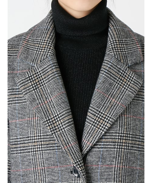 jouetie（ジュエティ）の「グレンチェックロングコート（）」 - WEAR