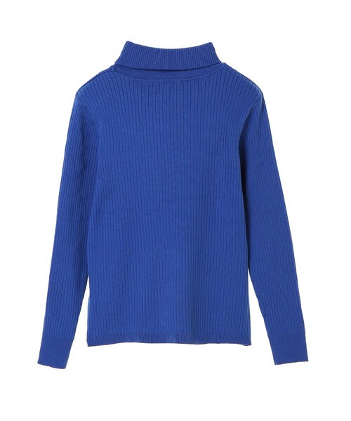 AMERICAN HOLIC（アメリカンホリック）の「20col タートルネックニットプルオーバー（トップス・オフホワイト/杢グレー/ブラック/ピンク/レッド/オレンジ/イエロー/マスタード/グリーン/ロイヤルブルー/ネイビー/パープル/ディープパープル/マルチ/ベージュミクスチャー/ダークグリーン/ボーダー/ボーダーアイボリー/ボーダーキャメル・M/L）」の2枚目の写真