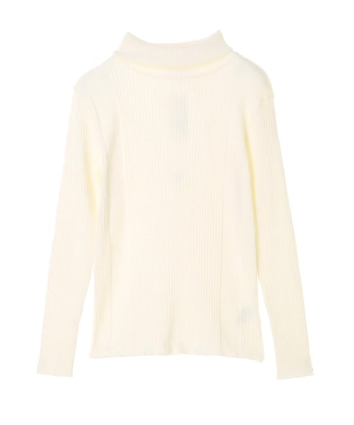 AMERICAN HOLIC（アメリカンホリック）の「20col タートルネックニットプルオーバー（トップス・オフホワイト/杢グレー/ブラック/ピンク/レッド/オレンジ/イエロー/マスタード/グリーン/ロイヤルブルー/ネイビー/パープル/ディープパープル/マルチ/ベージュミクスチャー/ダークグリーン/ボーダー/ボーダーアイボリー/ボーダーキャメル・M/L）」の6枚目の写真