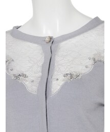 SNIDEL（スナイデル）の「レースエンブロイダリービジューニット