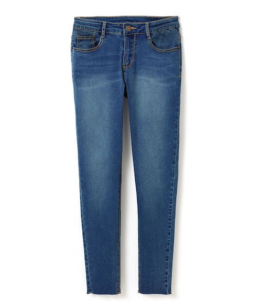 GRL（グレイル）の「ベーシックスキニーデニムパンツ（デニムパンツ・レディース・ライトブルー/ブルー/インディゴ・XS）」の3枚目の写真